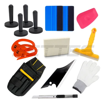 

Car Wrap Vinyl Tools Kit Window Tint Installation Squeegee Cutter Magnet Tool
