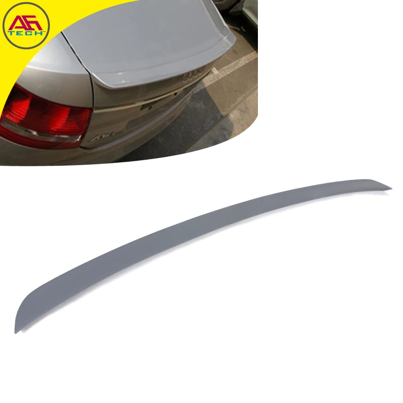 

2005-2008 Sline style FRP primer A6 auto back boot lip spoiler wing car rear trunk spoiler wing for Audi A6