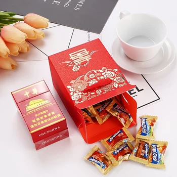 

10pcs Free shipping Paper bag rectangle Candy boxes and gift bags Holiday parties Flower box Wedding gifts candy