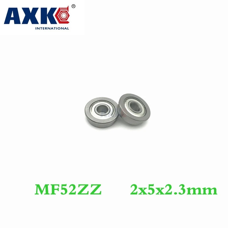 Axk 50 шт. Mf52zz фланцевые шарикоподшипники с глубоким желобом 2x5x2 3 мм|bearing bearing|bearing