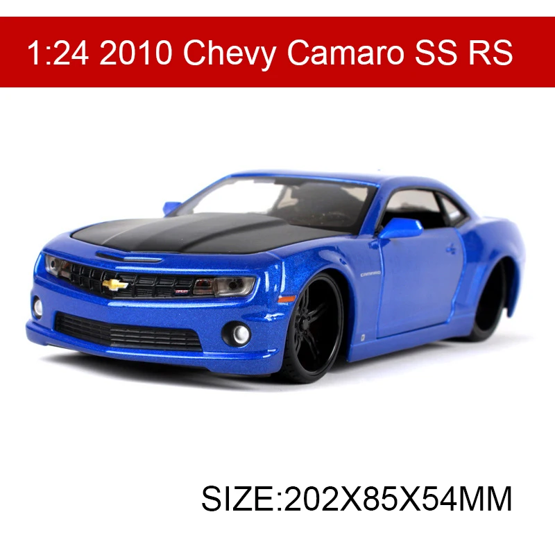 Модель автомобиля Maisto 1:24 2010 Chevy Camaro SS RS металлическая Гоночная машина детские