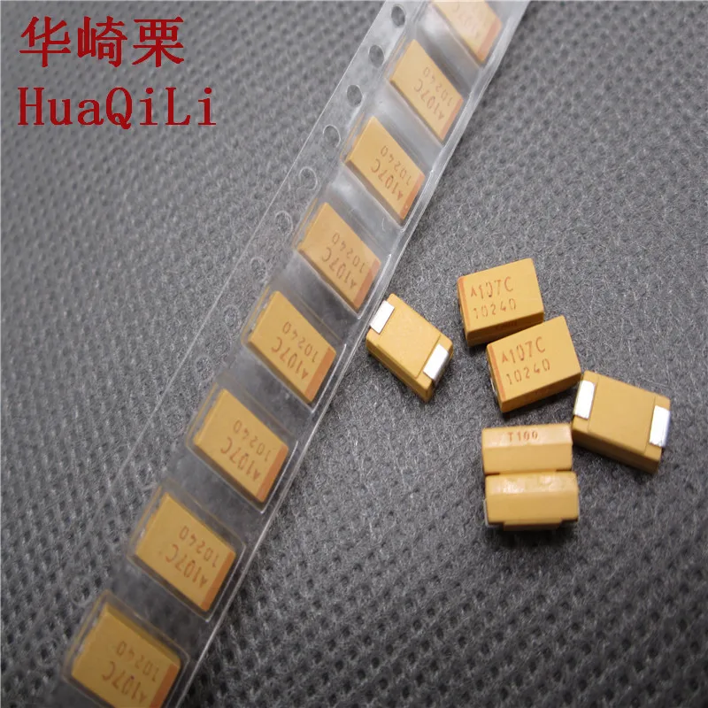 New and Original 227C 16V 220UF D Type 7343 20/% SMD Tantalum Capacitor 500pcs//lot