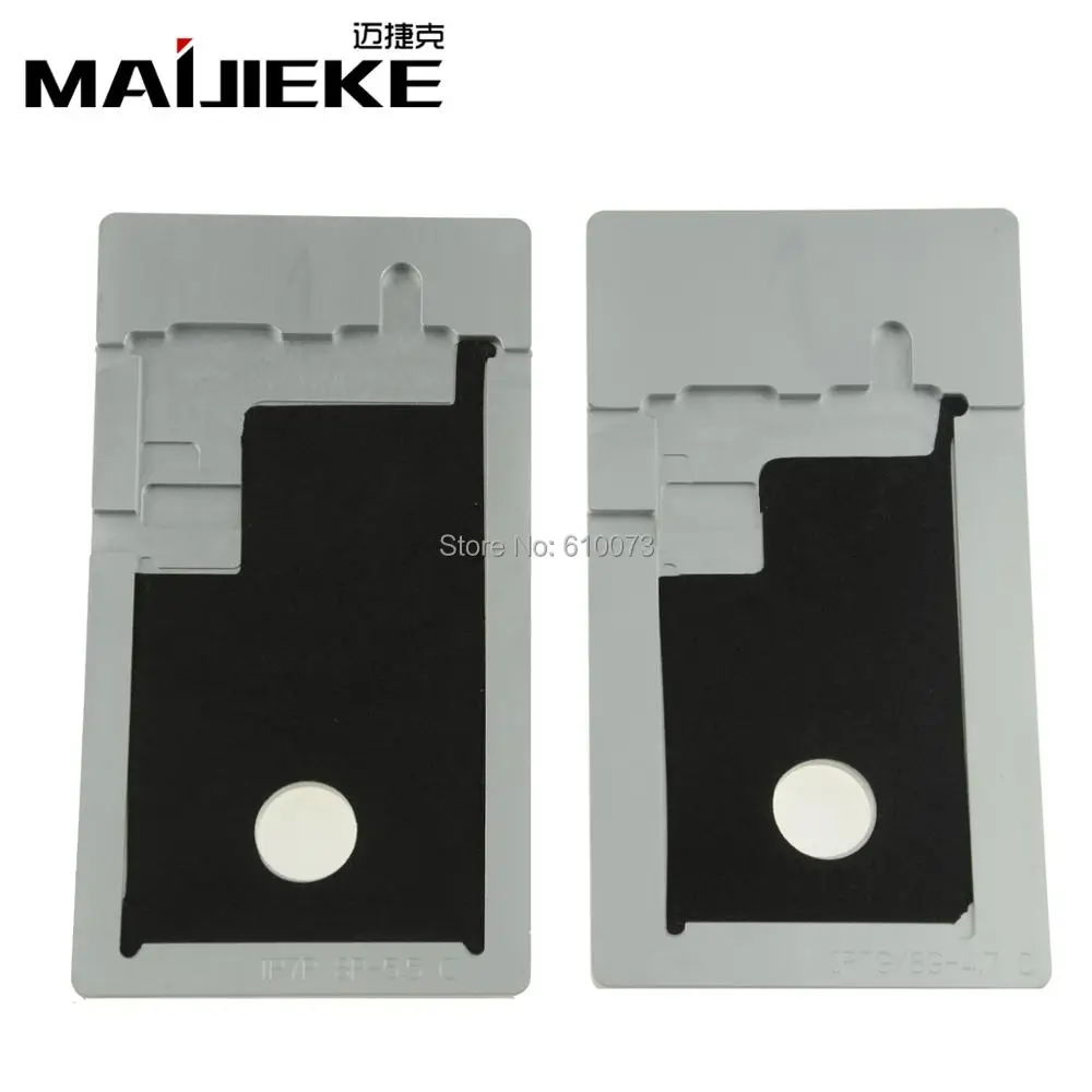 Goede MAIJIEKE Veranderen Polarisator mold voor iPhone 8 7 6 s 6 plus 5 5 s 5c LCD verwijderen UV lijm mould houder OCA verwijderen Polariserende film mold