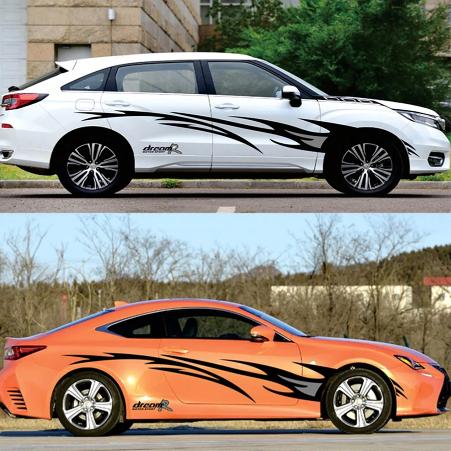 Автомобильный Стайлинг DREAM R Flame графический дизайн автомобильные аксессуары
