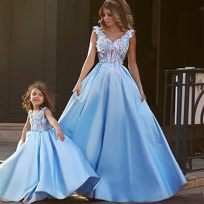 Mom daughter party wear dresses Clearance