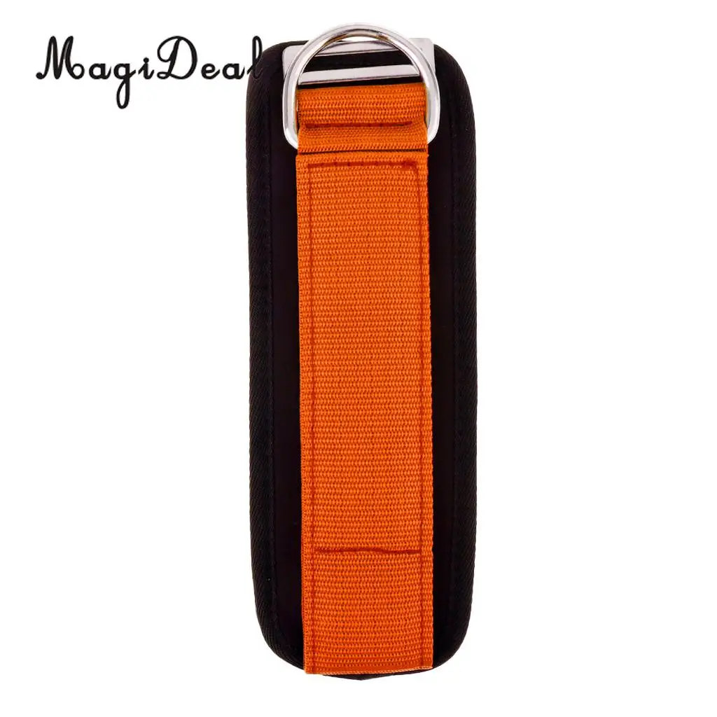 MagiDeal Ankle Anchor Strap D-ring Gym Leg Pulley Strap Lifting Fitness Exercise Strength Ankle Strap Belt Training Equipment