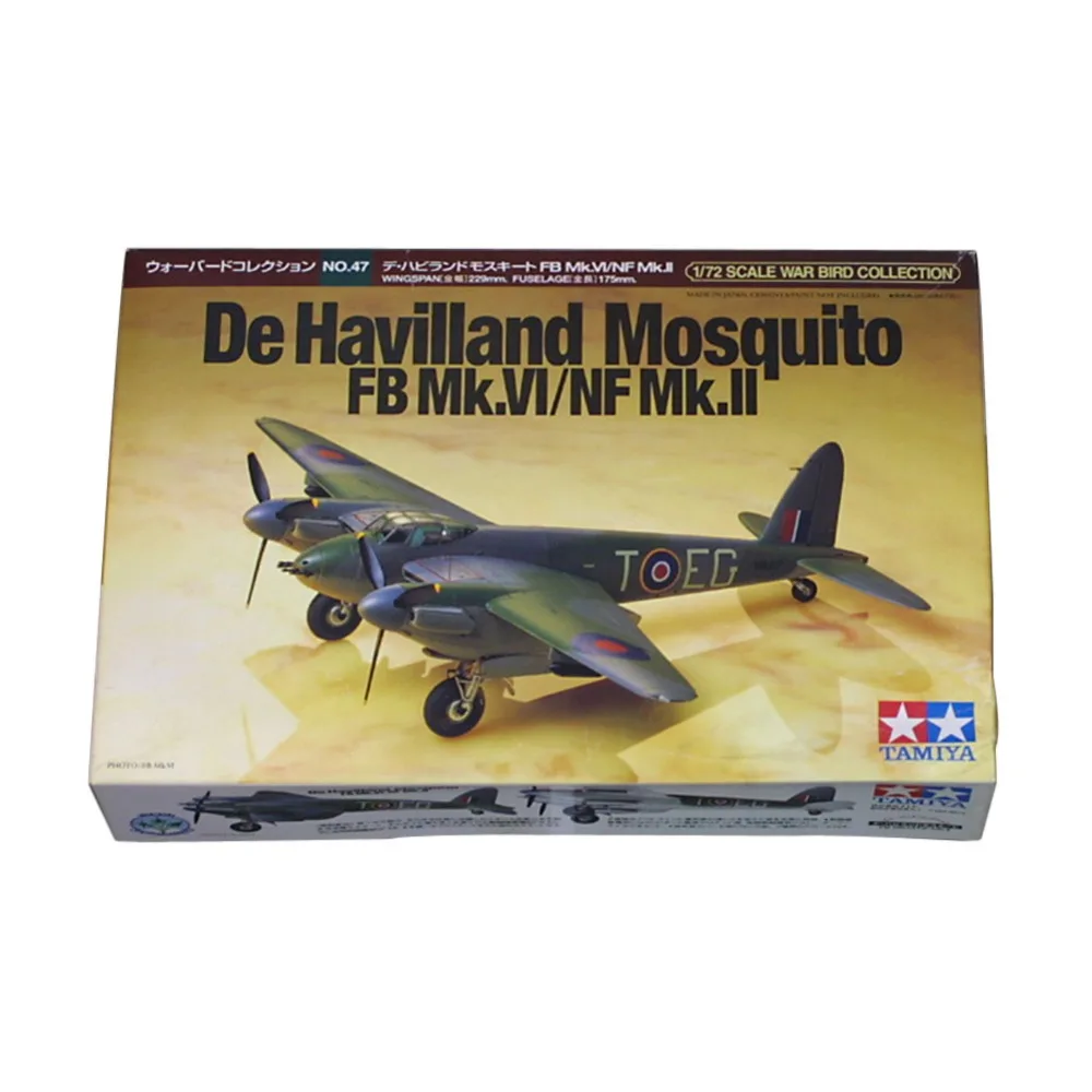 

OHS Tamiya 60747 1/72 De Havilland FB Mk VI/NF Mk II Assembly Airforce Model Building Kits G
