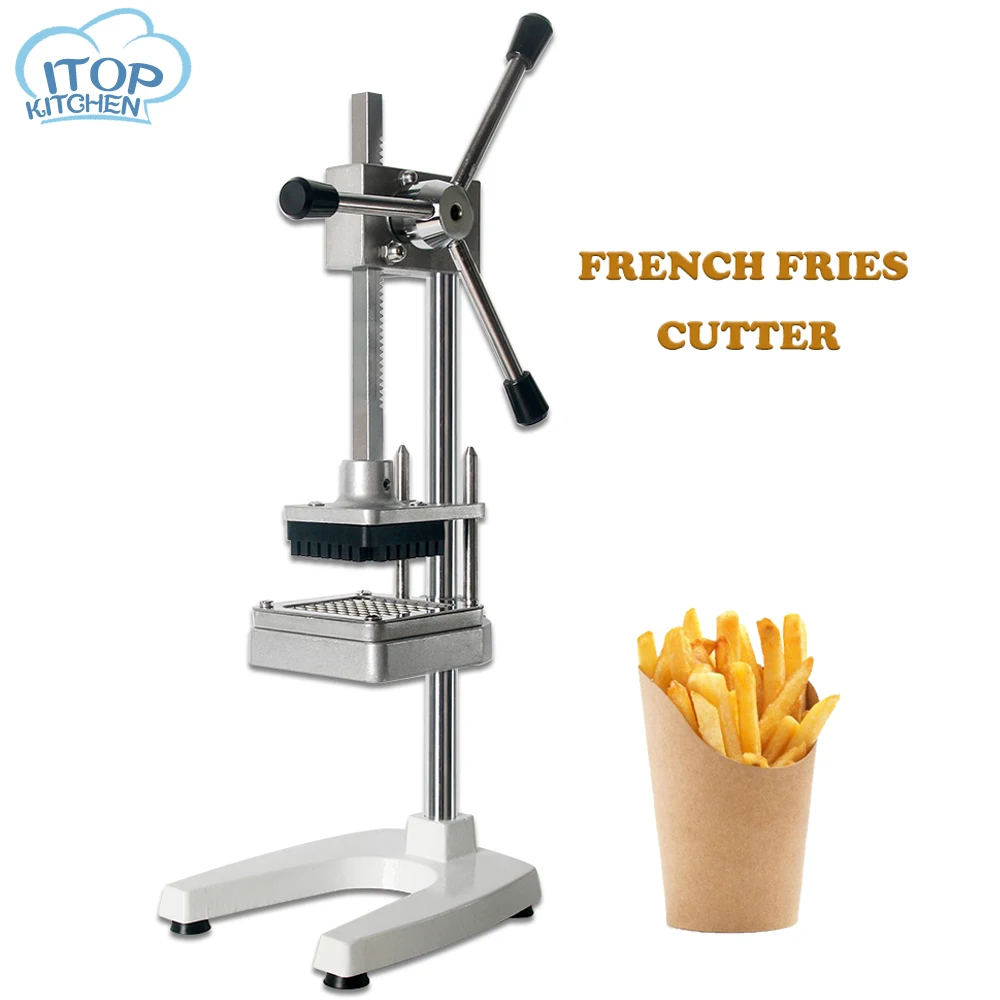  Potato Fries Cutter French Fries Cutting Machine 6mm 9mm 13mm Stainless Steel Food Vegetable Fruit  - 32987446664