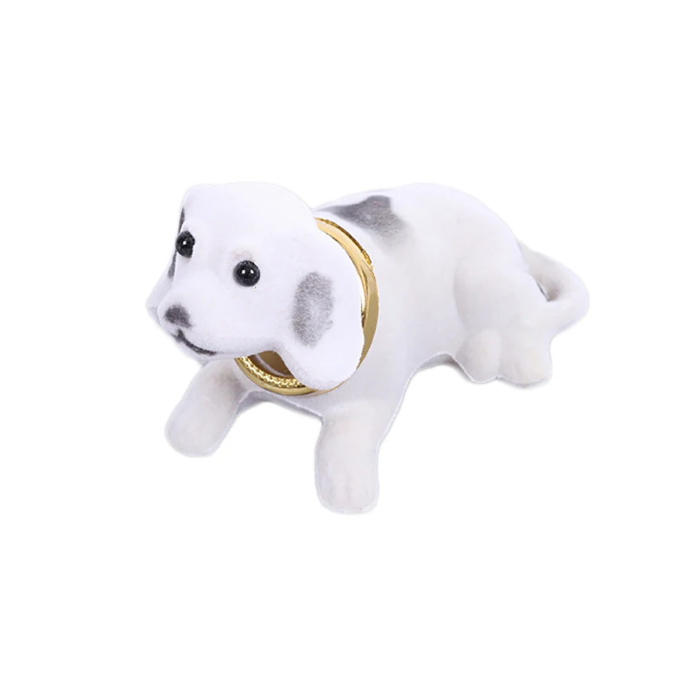 Car Ornaments Automobiles Dashboard Toys Shaking Head Dog Doll Cute Decoration Nodding Puppy Figures Auto Accessories Kids