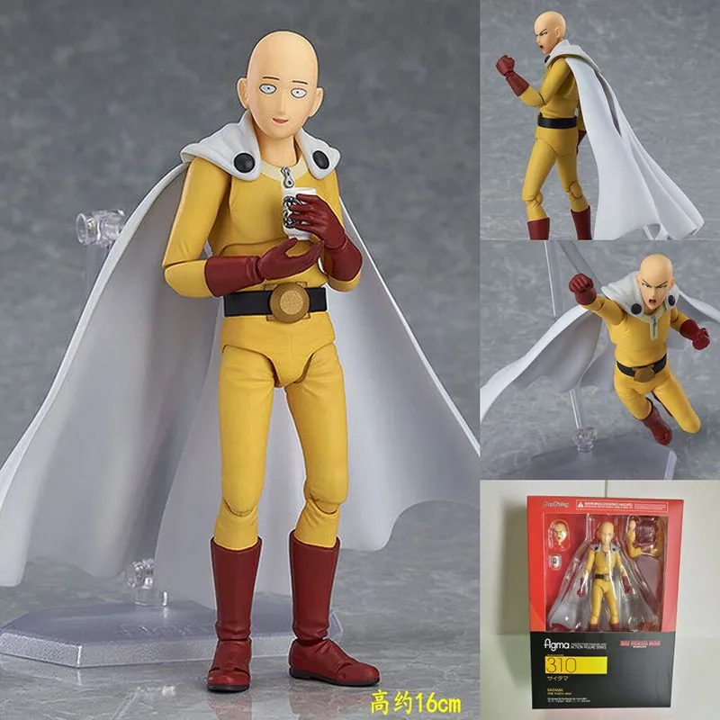 

Anime ONE PUNCH MAN Action Figure Nendoroid Saitama Sensei Figuma Figures Figma pvc action figure Saitama Model Toys