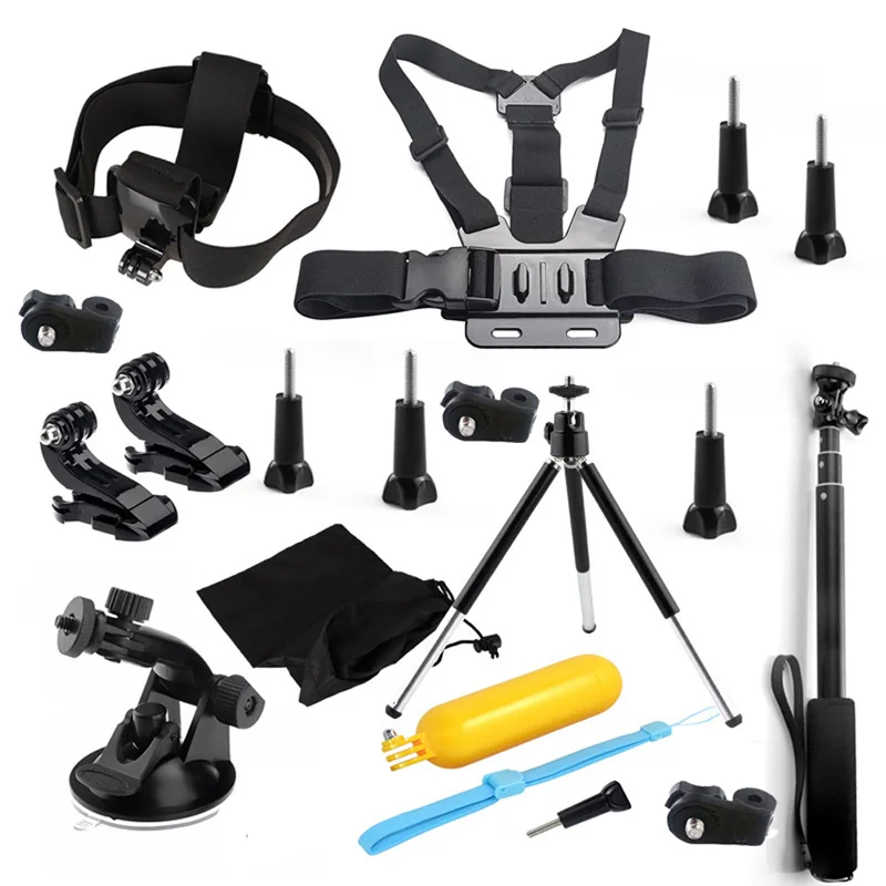 

2016 Ion Air Pro Set Mount Accessories Mount Kit for Sony Action Cam HDR AS15 AS20 AS200V AS30V AS100V AZ1 mini FDR-X1000V/W 4 k