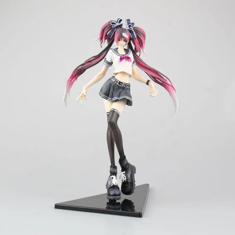 

Hot Shiie Calcium Hatsune Miku Anime Figures Sailor Suit Ver. PVC Action Figma Movable Model Toy Birthday Christmas Gift