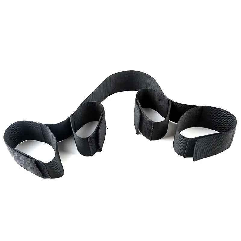 Экзотические аксессуары нейлон наручники и манжеты на щиколотки набор запонок для секса Фетиш бандаж сдерживающие повязки для запястья