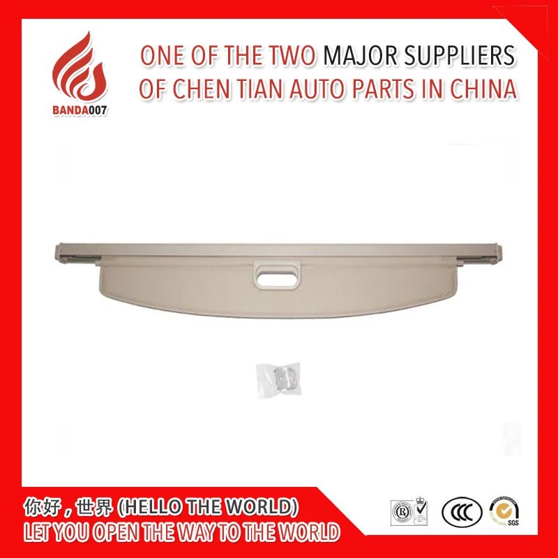 

Rear Trunk Security Shield retractable Cargo cover Tonneau cover for Excelle