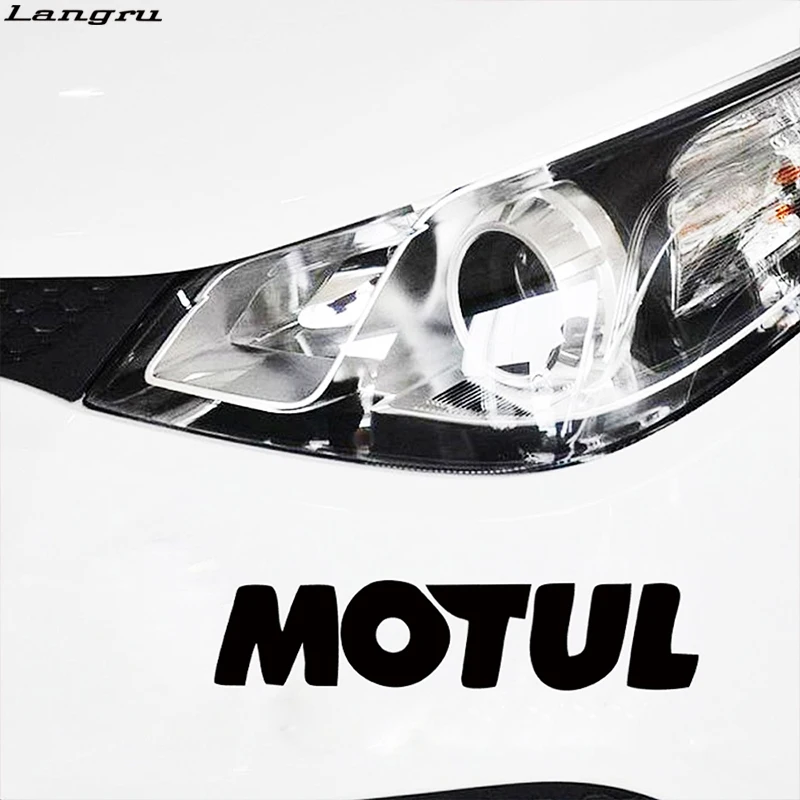 Langru Горячая крутой Motul масло автостайлинг кузова автомобиля виниловые наклейки, переводной рисунок Прямая графика Декор JDM