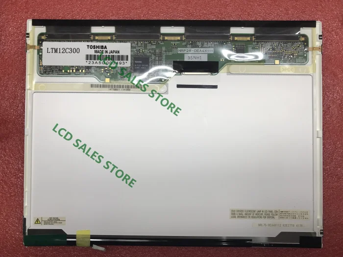 LTM12C300 12,1 дюймов 1024*768 промышленный ЖК-дисплей экран LVDS 20 контактов CCFL 1024*768 Высокое разрешение оригинальный LTPS TFT-lcd