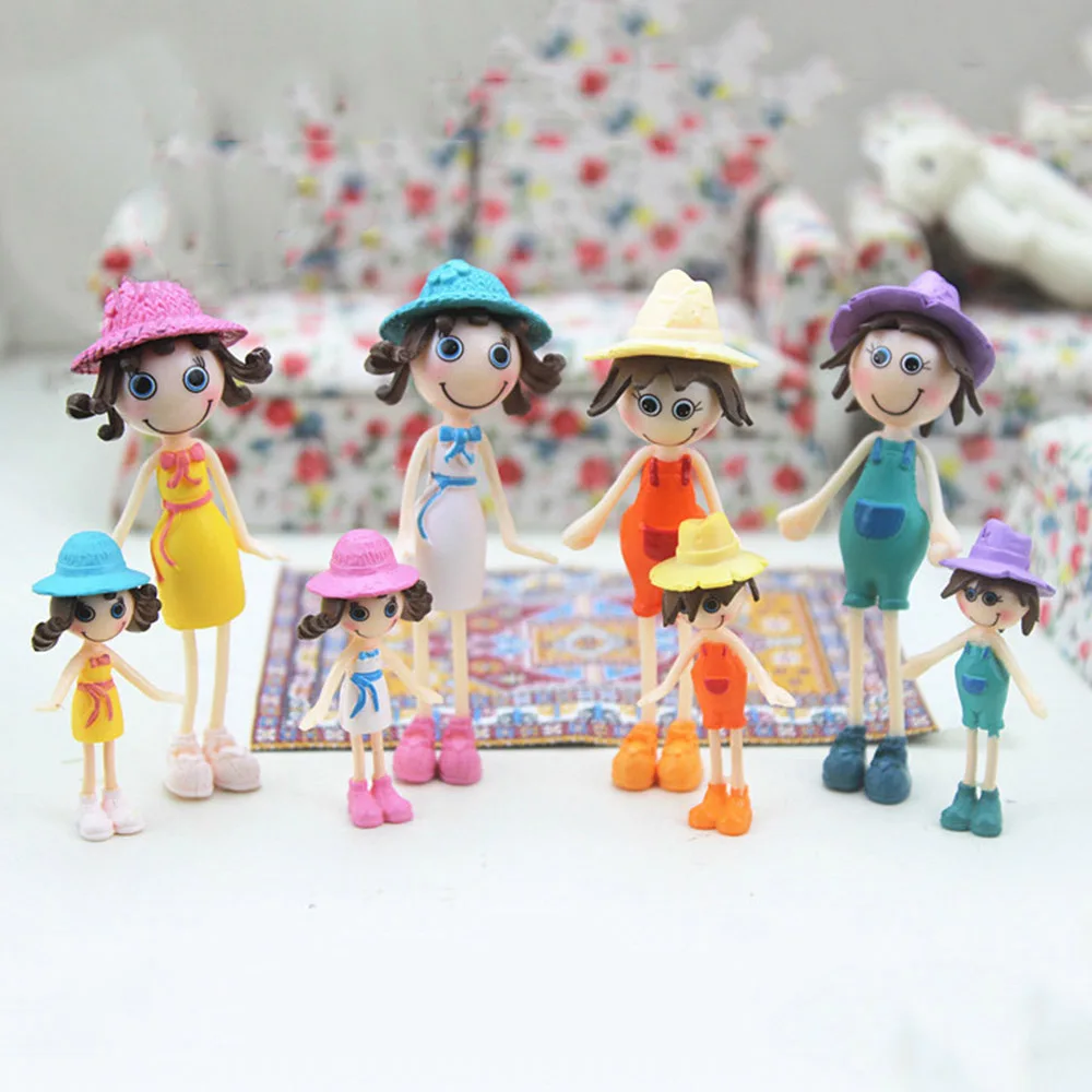 

1Pcs 1/12 Dollhouse Miniature Accessories Mini Girl Doll Simulation Summer Figure Model Toys for Doll House Decoration