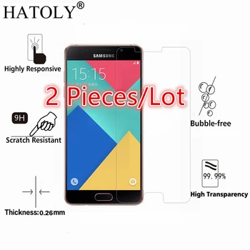 

For Glass Samsung Galaxy A5 2016 Tempered Glass for Samsung Galaxy A5 2016 Screen Protector for Samsung A5 2016 HD Glass Film ^