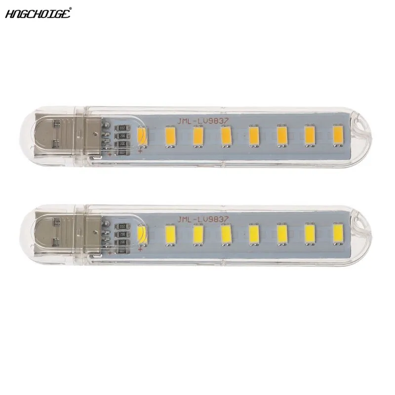 

Computer Desk Mini USB Lamp DC5V 8 Beads LED Portable Highlight Night Light