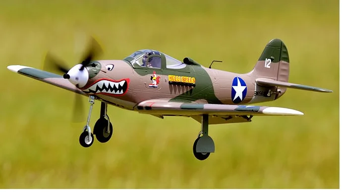 

FMS 980mm P39 Hells Bells Racing RC Warbird Model FMS080