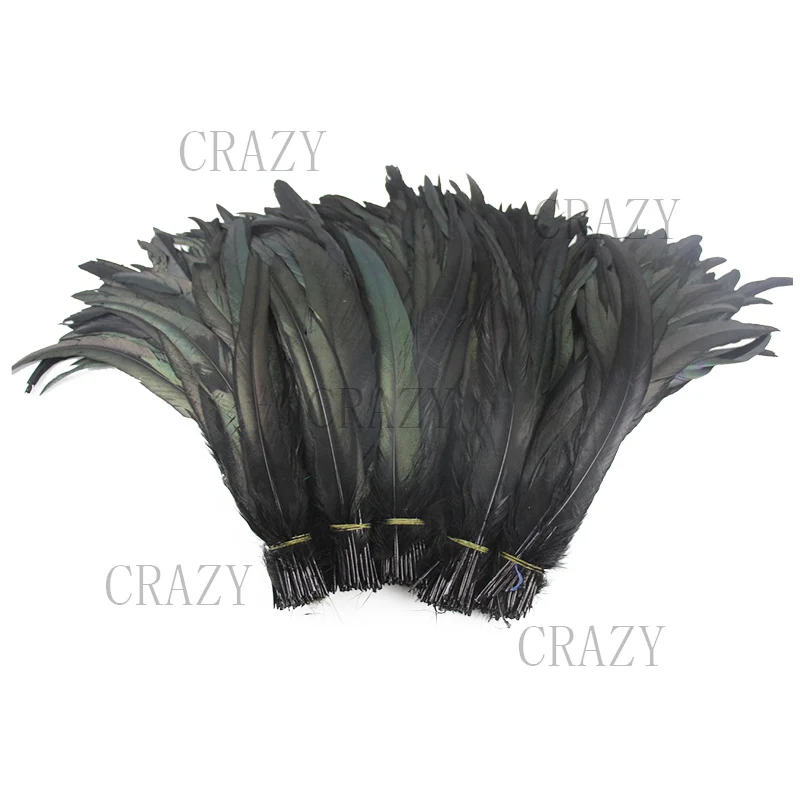ZPDECOR красивые 35 40 см 14 16 дюймов Петушиный Хвост перья рукоделие свадебные