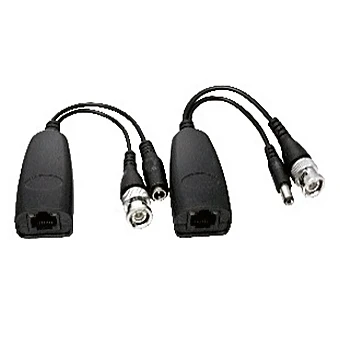 CCTV HD CVI/AHD/TVI Balun,with LED light 1 CH Power , Video transmitter and receiver cctv balun (SU-331PV-HD)