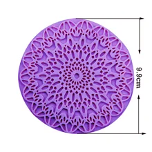 Flower Pattern Fondant lace Mould