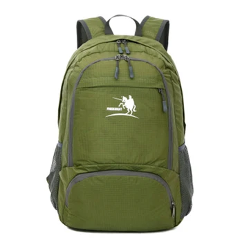 

Waterproof Nylon Backpack Mochilas Travel School Bags For Teenagers Shoulder Bag Folding Printing Backpack 35L