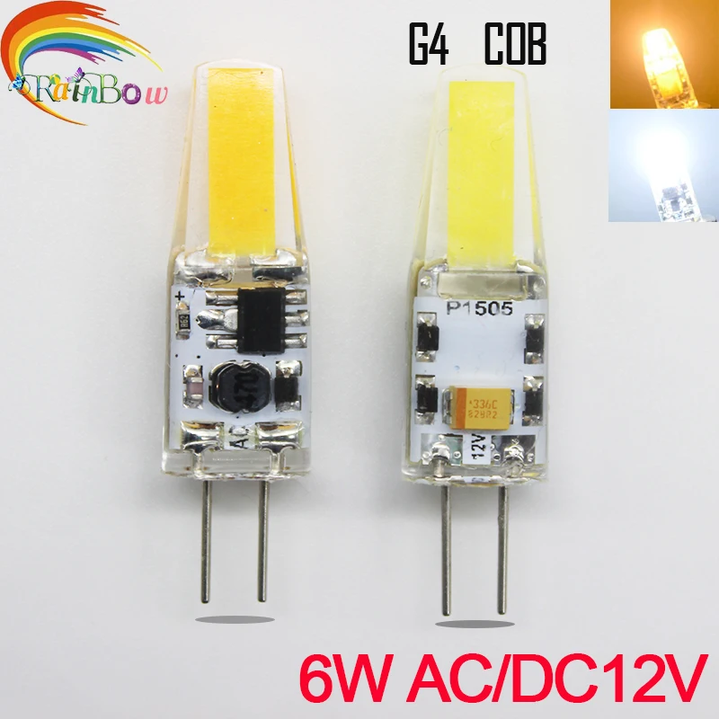 

2017 New LED Lamp G4 G9 E14 AC / DC 12V 220V 3W 6W 9W COB LED G4 G9 Bulb Dimmable for Crystal Chandelier Lights