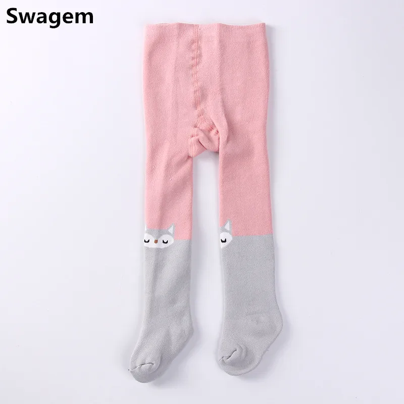 

Winter Cotton Tights for Girls Boys Cute Fox Panda Cat Thick Pantyhose Baby Collant Sotcking Winter Clothes 1-6 Years D0632