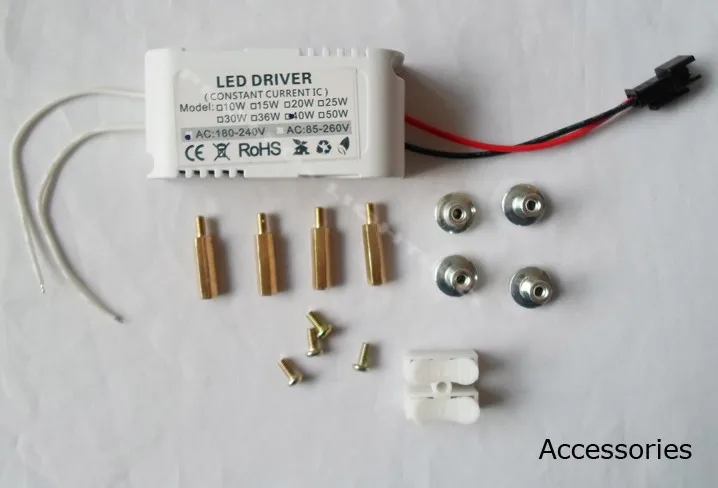 2 года гарантии Сделай сам Установка 2 шт 5730SMD 20 Вт квадратный светодиодный панельный потолочный светильник 15*15 см поверхностного монтажа TECHO LED 2d трубки 2100LM