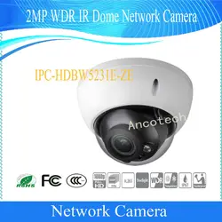 Бесплатная доставка система охранного видеонаблюдения Dahua IP Камера 2MP WDR IR купольная сетевая Камера IP67 IK10 с ePOE DH-IPC-HDBW5231E-ZE