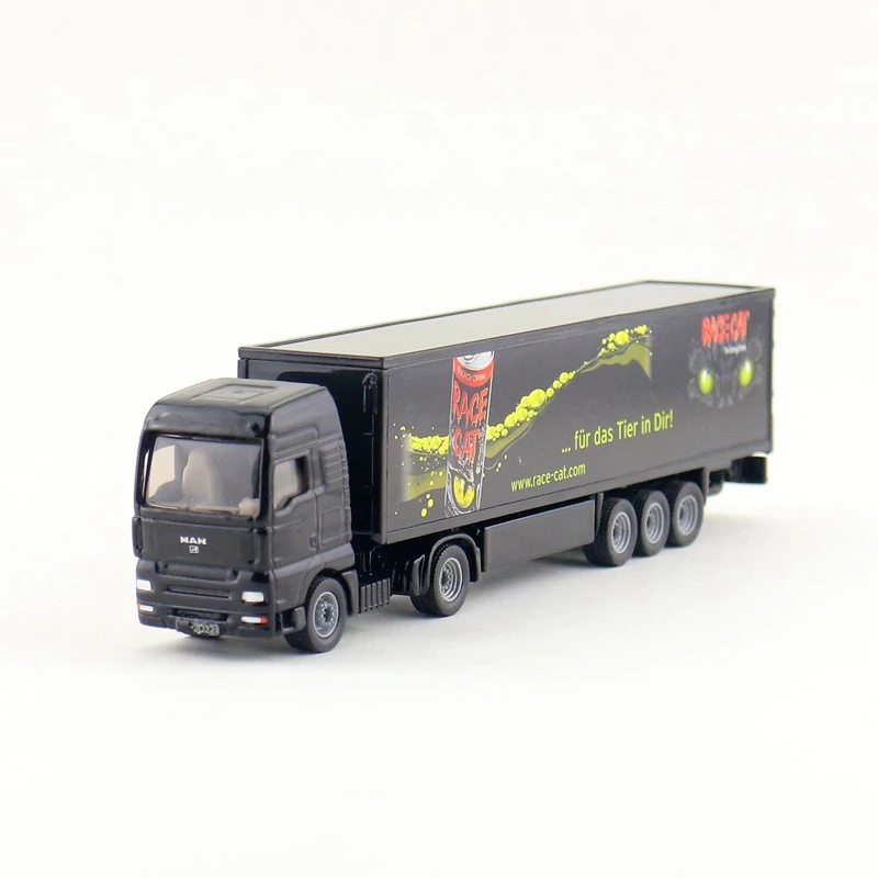 

1pc 1:87 18.5cm SIKU 1627 Mann box-type trucks pallet carriers vehicle alloy car pull back alloy plastic model boy toy