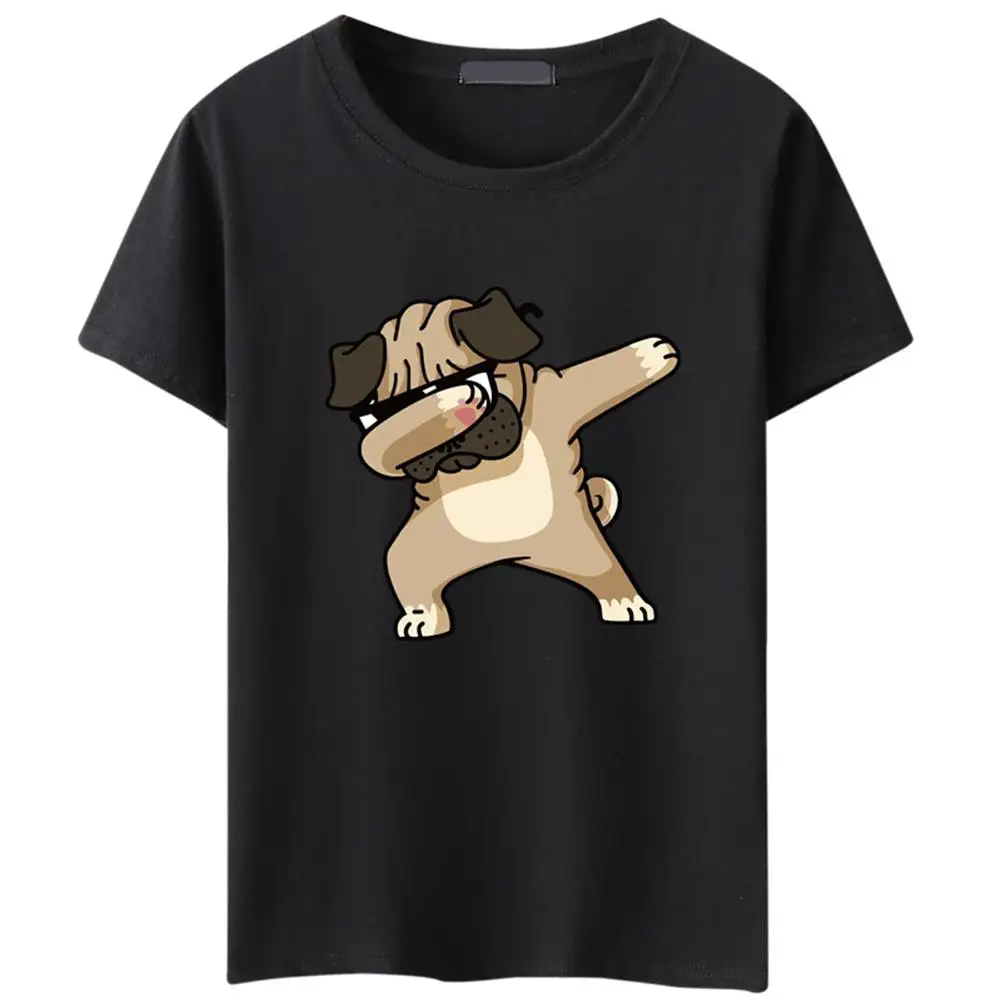 

Yfashion Men Summer Fashion Animal Dog Print Hipster Funny Casual Short Sleeve T-shirt Simple Natural Summer Shirt Boy