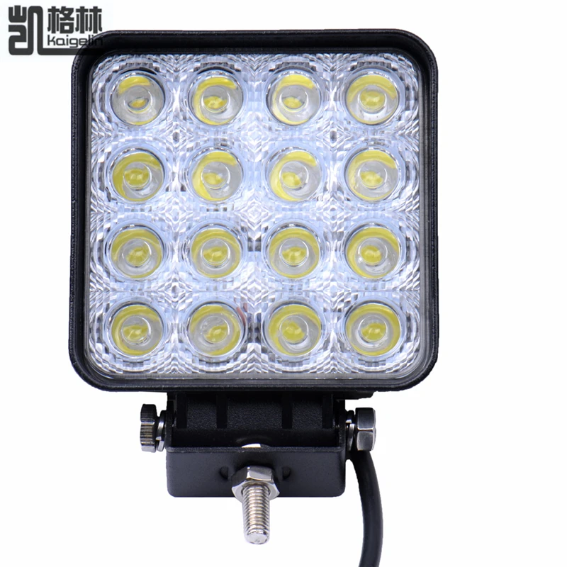 

10PC 48W Spot LED Work Light for Indicators Motorcycle Driving Offroad Boat Car Tractor Truck 4x4 SUV ATV 12V 24V