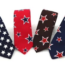Han edition обтягивающий мужской галстук 5 см хлопок цвет tide галстук мужские звезды Мода и индивидуальность