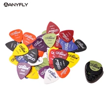 Разные толщина и цвета 20 шт медиаторы для гитары Alice матовые акустические электрические медиаторы+ 1 гитара Alice медиаторы держатель чехол