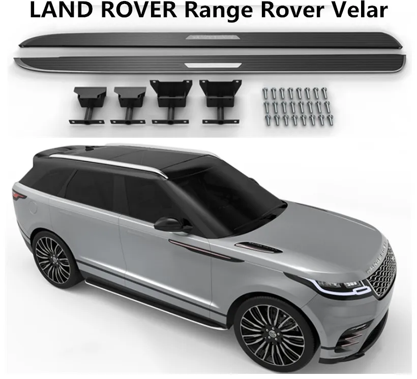 Для LAND ROVER Range Rover Velar 2017 2018 2019 2020 подножки боковые ступенчатые педали