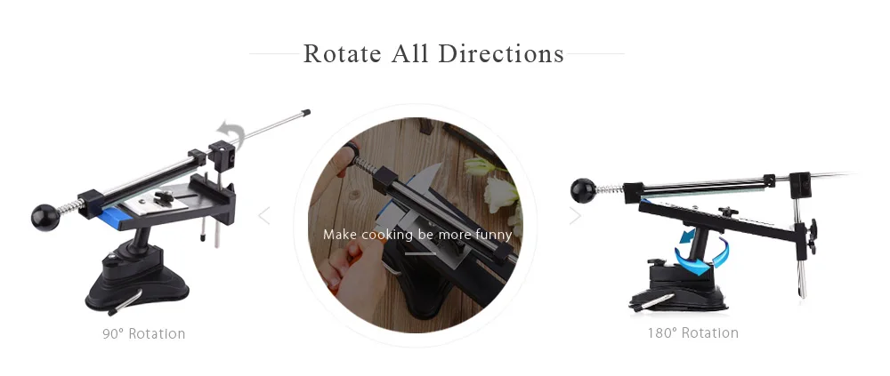 Точилка для ножей Ruixin Pro II, полностью железная сталь, профессиональная точилка для ножей шеф-повара, кухонная система заточки, фиксированный угол, 4 точильных камня