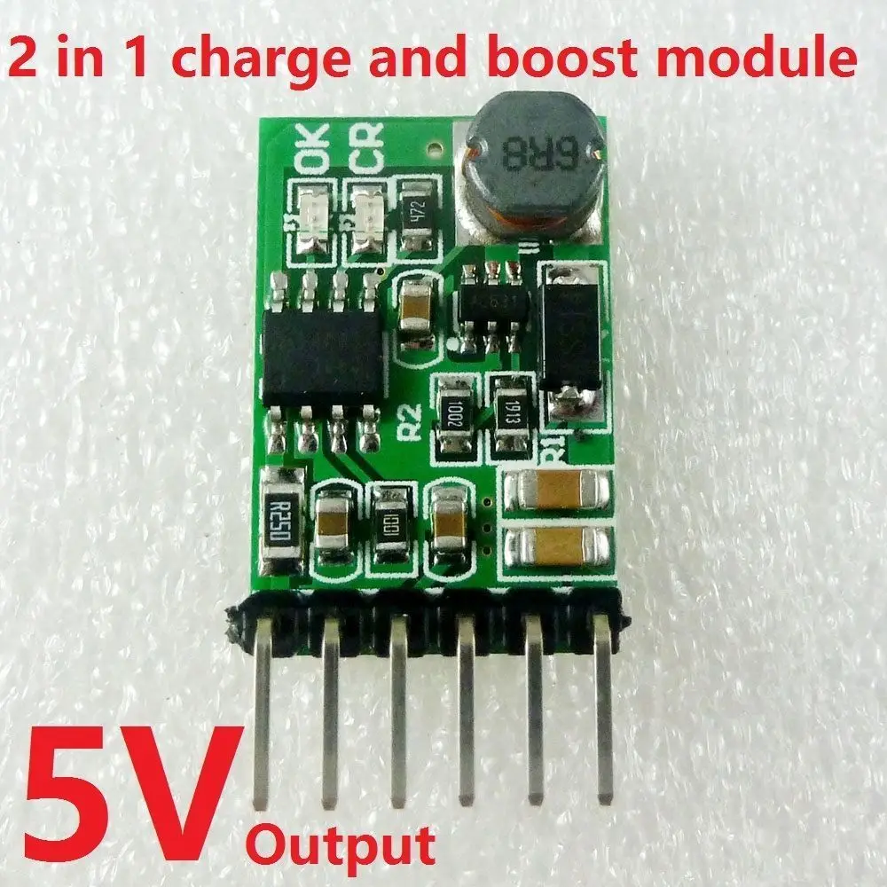 2in1 4.2V Charger & 5V Discharger Board DC DC Converter Step up Module