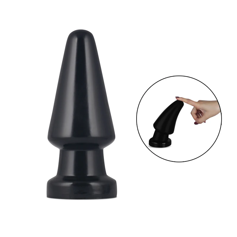 7.5cm Huge Large Anal Plug Soft Silicone Butt Prostate Massager Anus Stimulator Erotic Sex Toys for Women Men Masturbator | Красота и