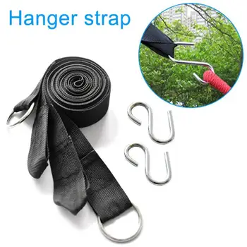 

New Nylon Sling Equipment for Outdoor Camping Hammock Tools High Strength Ribbon 4.5 cm Wide Carrying Capacity of 200 kg