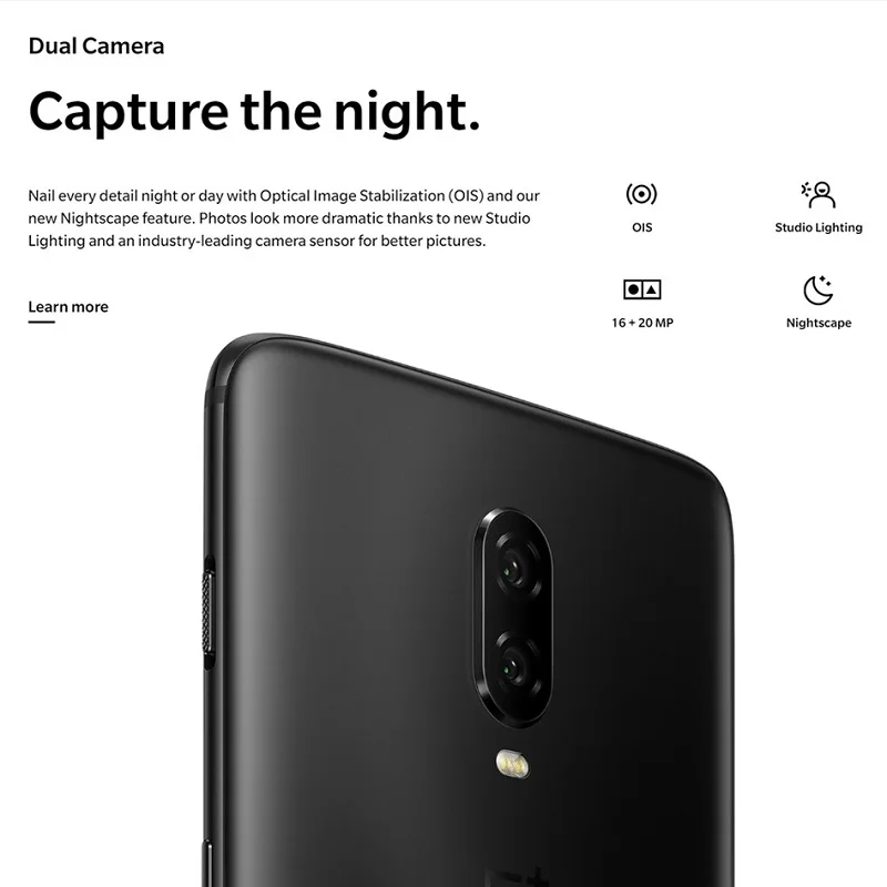 Мобильный телефон с глобальной прошивкой Oneplus 6 T 6 T 8GB 128GB Snapdragon 845 In display Fingerprint ID 6,4" на весь экран 19,5: 9 20MP OxygenOS