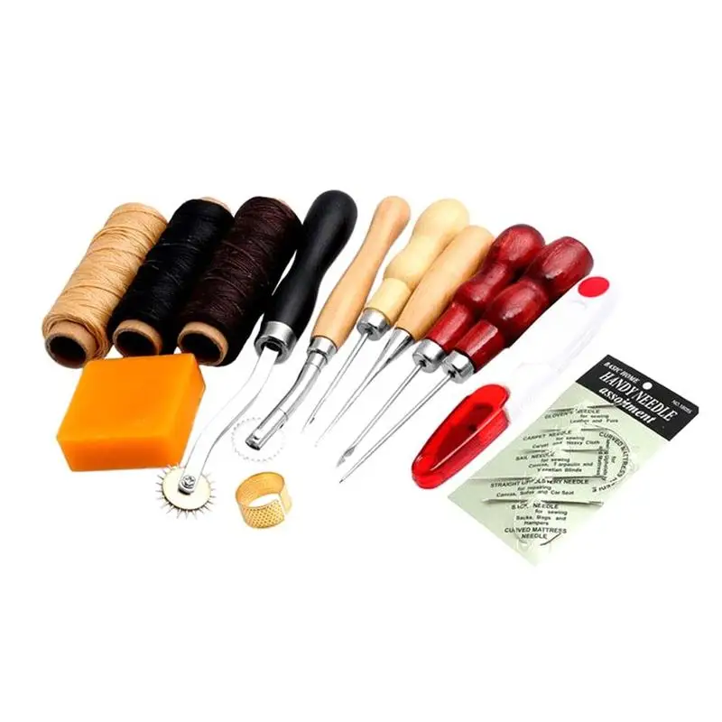 Buy Leather Craft Hand Stitching Sewing Tool Leather