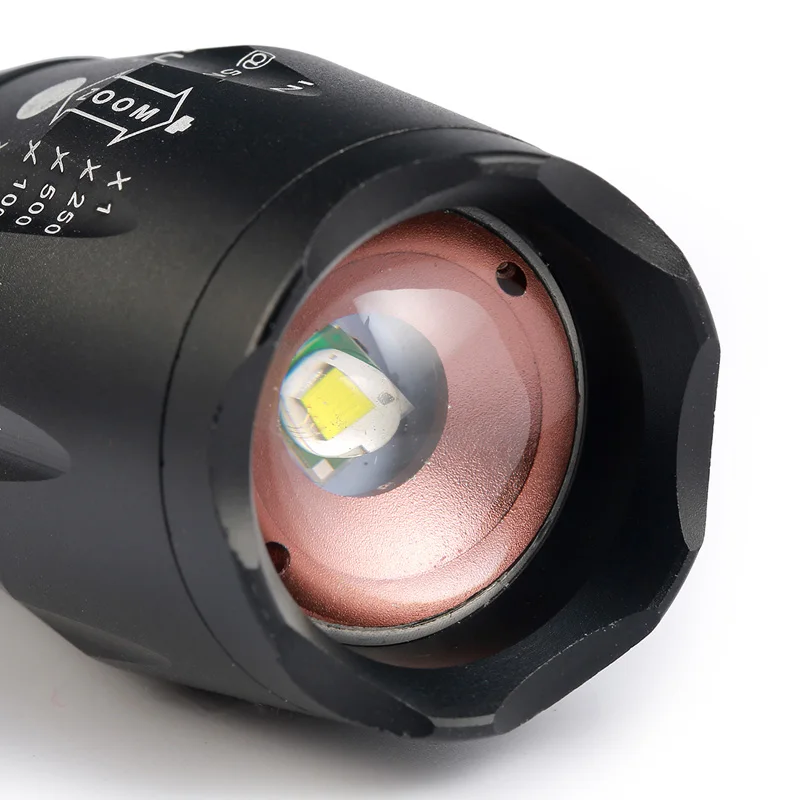 Дропшиппинг Q250 5 Режим масштабируемый светодиодный фонарь водонепроницаемый светильник-вспышка s T6 8000лм светодиодный светильник-вспышка велосипедный светильник для батареи AAA или 18650