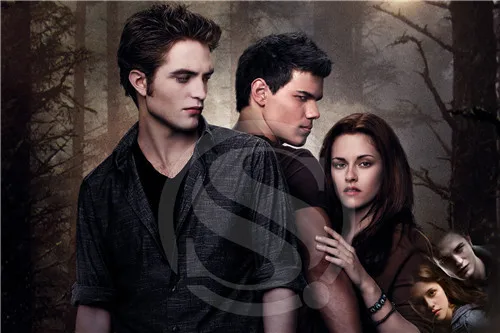 P#111 Custom twilight eclipse #s Home Decor modern For Bedroom Wall Poster Size 27x40cm Sticker W@111 | Дом и сад