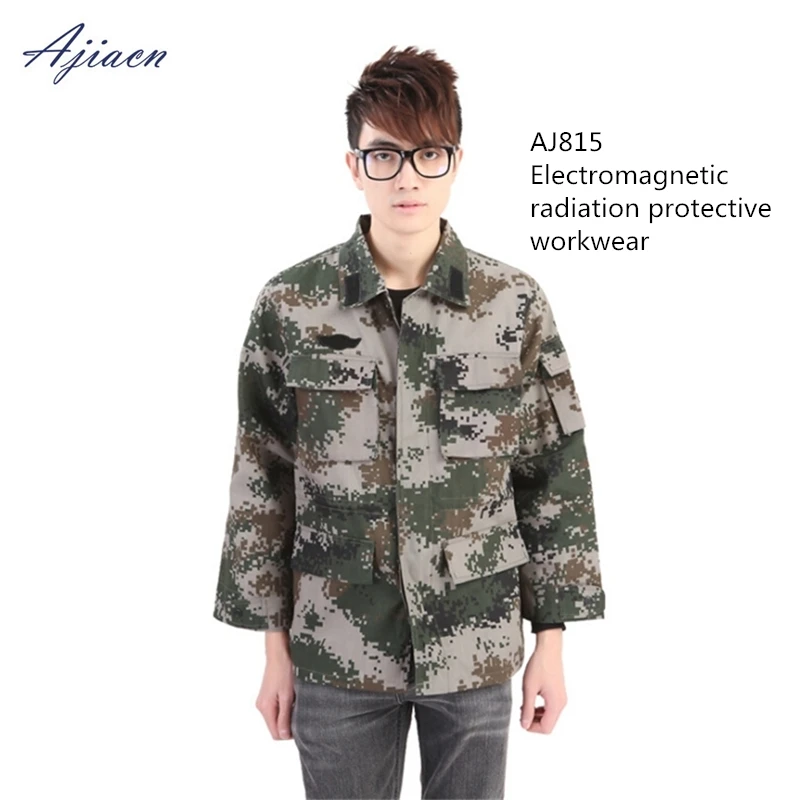 

Ajiacn Genuine electromagnetic radiation shielding jacket Signal base station Computer monitoring room anti-radiation men's coa