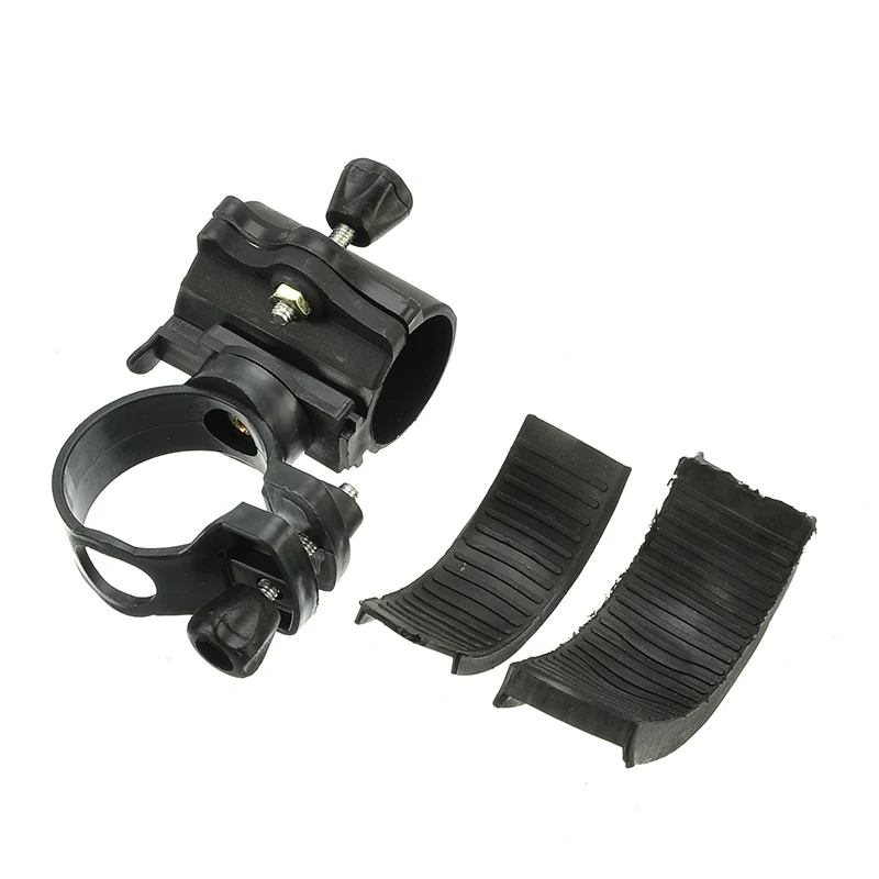 

Bike Flashlight Holder Mount 360° Circumrotate Clamp Clip LED Head Light Lamp Mount Rotation Grip
