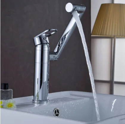  single hole bathroom mixer wash basin faucet hot and cold basin faucet 360 degree kitchen mixer sin - 1911847165