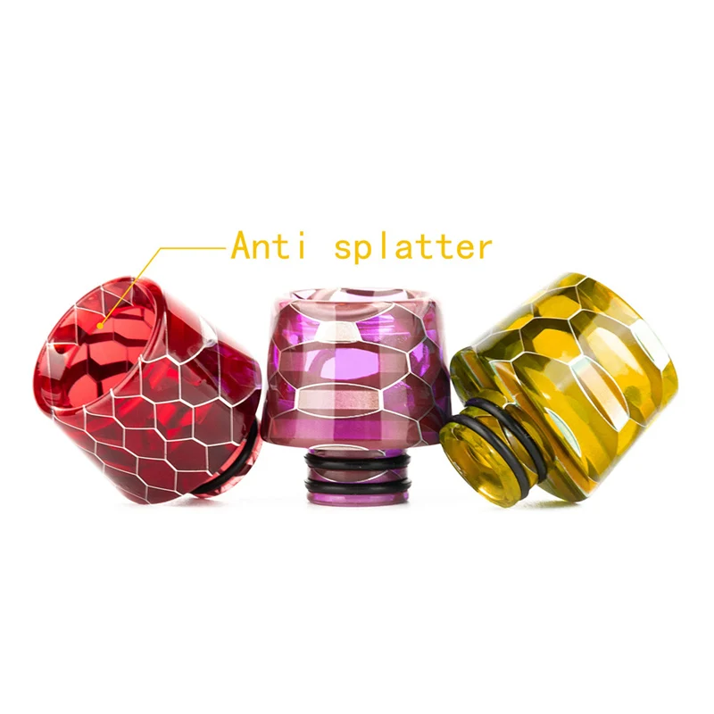 

510 Drip Tip Acrylic Vape Drip Tips For Cascade Mini/Cascade Baby SE/SKRR-S Mini/Uwell Valyrian/Whirl Tank/Crown 4 ETC